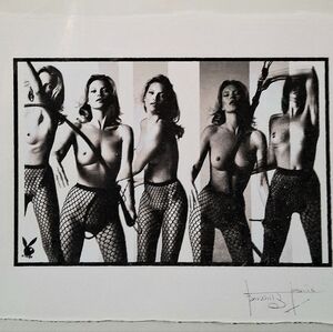 Kate Moss, PLAYBOY, Limited Edition Print By Fairchild Paris